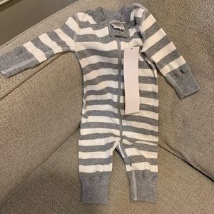 NWT HANNA ANDERSSON Baby Zip Sleeper In Organic Cotton